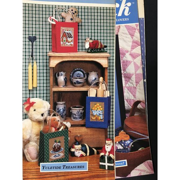 6 Back Issues Cross Quick Magazine East Projects for Cross Stitch Lovers 1988/89 - Picture 7 of 14